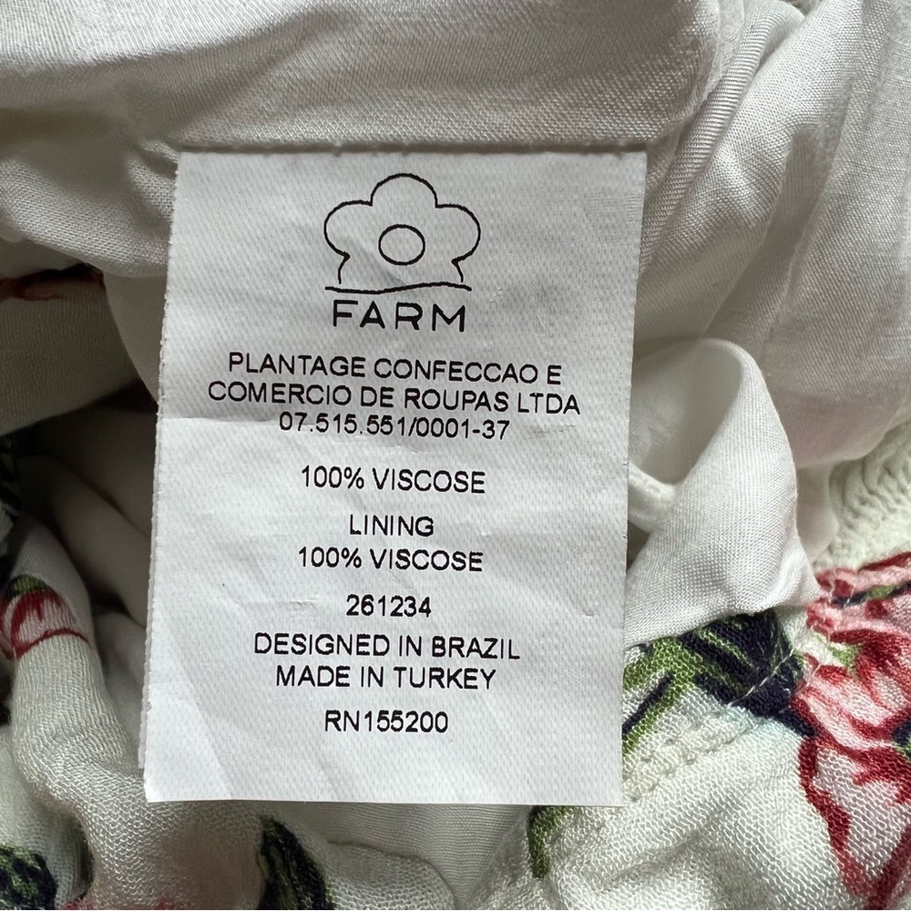 FARM RIO x Anthropologie Floral Smocked Dress, XSP - Picture 7 of 14